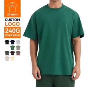 240g 100% Cotton Oversized Drop Shoulder Short-Sleeve T-Shirt
