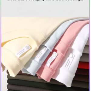 230GSM Boxy Fit Drop Shoulder Tee - 100% CottonLS008