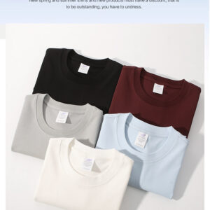 260G Roman Cotton Short Sleeve T-Shirt #LS005