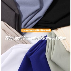 10A 220GLiquid Ammonia Antibacterial Cotton T-Shirt with Regular Shoulder#LS002